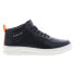 Фото #2 товара French Connection Chrisley FC7221H Mens Black Leather Lifestyle Sneakers Shoes