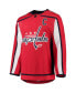 ფოტო #3 პროდუქტის Men's Alexander Ovechkin Red Washington Capitals Home Captain Patch Authentic Pro Player Jersey