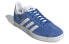 Фото #3 товара Кеды Adidas Originals Gazelle 低帮 для мужчин и женщин сине-белого цвета