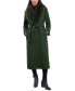 Фото #1 товара Women's Faux-Fur-Collar Belted Coat