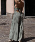 ფოტო #2 პროდუქტის Women's Sage Tie Back Cutout Jumpsuit