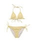 Фото #1 товара Купальник Snapper Rock Marigold Stripe Triangle Bikini