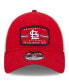 Фото #3 товара Бейсболка кепка New Era мужская красная St. Louis Cardinals Trucker 9Twenty Snapback Hat
