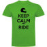 KRUSKIS Keep Calm And Ride short sleeve T-shirt