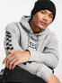 Фото #2 товара Vans versa standard hoodie with central logo in grey