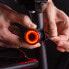 Фото #14 товара Lampka rowerowa tylna LED USB-C czerwone światło sensor STOP czarna