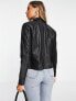 Y.A.S sophie soft leather biker jacket