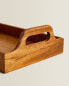 Фото #7 товара Поднос из дерева с ручкой ZARAHOMEюткий (Wooden tray with handle)