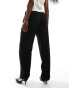 Фото #5 товара ASOS DESIGN wide leg tailored trousers in black