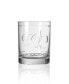 Фото #2 товара Стаканы для виски Rolf Glass fleur De Lis 14 унций - набор из 4 шт.