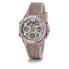 Guess Ladies Sport Multifunction Baguette Crystal 36mm Watch GW0313L4