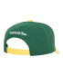 Фото #2 товара Men's Green Oakland Athletics Corduroy Pro Snapback Hat
