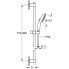 Shower Column Grohe Vitalio Start 110 Silicone