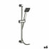 A shower head with a hose to direct the flow Squared Silver Steel Plastic 18 x 8 x 72,5 cm (6 Units)