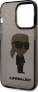 Karl Lagerfeld Etui Karl Lagerfeld KLHCP14LHNIKTCK Apple iPhone 14 Pro czarny/black hardcase Ikonik Etui Karl Lagerfeld