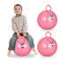 3 x Hüpfball Kinder pink