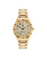 Unisex Three Hand Edition Three Gold-Tone Stainless Steel Bracelet Watch 41mm