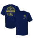 Фото #1 товара Big Boys Navy Nashville SC x Johnny Cash Lines T-shirt