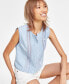 Фото #2 товара Women's Lorelai Cotton Sleeveless Shirt