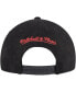 Mitchell Ness Men's Black Chicago Bulls Sweet Suede Snapback Hat - фото #3