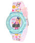 Girl's Jojo Siwa Multi Color Silicone Strap Watch 35mm Set