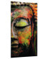 Фото #2 товара Buddha Frameless Free Floating Tempered Art Glass Wall Art by EAD Art Coop, 72" x 36" x 0.2"