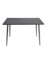 Фото #10 товара 47.2" Dining Table Rectangular Home Office Desk