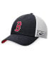 Фото #2 товара Men's Navy, White Boston Red Sox Heritage86 Adjustable Trucker Hat