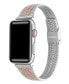 Unisex Eliza Stainless Steel Bicolor Band for Apple Watch Size- 42mm, 44mm, 45mm, 49mm