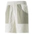 Puma Downtown 8 Inch Drawstring Shorts Mens Off White Casual Athletic Bottoms 53