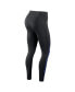 ფოტო #2 პროდუქტის Women's Black Buffalo Bills Yard Line Crossover Leggings