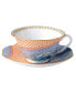 Dinnerware, Blue Peony Cup and Saucer