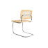 Фото #5 товара Обеденный стул DKD Home Decor 46 x 46 x 77 cm Натуральный Серебристый Светло-коричневый ротанг