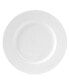Фото #4 товара Everyday Whiteware Classic Rim 16 Piece Dinnerware Set, Service for 4