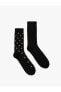 Фото #2 товара Носки Koton Geometric Duo Socks