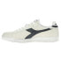 Фото #3 товара Diadora Game L Low Waxed Lace Up Mens Blue, Off White Sneakers Casual Shoes 160