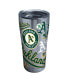 Фото #1 товара Oakland Athletics 20 Oz All Over Stainless Steel Tumbler with Slider Lid