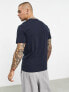 Napapijri Salis small logo t-shirt in navy