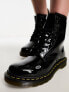 Dr Martens 1460 8 eye boots in black patent leather