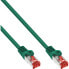 Фото #2 товара InLine Patch Cable S/FTP PiMF Cat.6 250MHz copper halogen free green 7.5m