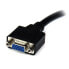 Фото #5 товара StarTech.com 8in DVI to VGA Cable Adapter - DVI-I Male to VGA Female - 0.203 m - DVI-I - VGA - Male - Female - Nickel