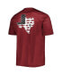 Фото #4 товара Men's Maroon Texas A&M Aggies Terminal Tackle Omni-Shade T-shirt