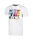 ფოტო #3 პროდუქტის Men's White NSYNC Multicolored Boxes T-shirt