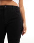 Wrangler plus high rise skinny jean in black