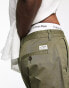 River Island chino short in green