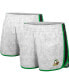 Women's White, Black Oregon Ducks The Plastics Geo Print Shorts