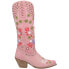 Dingo Poppy Floral Snip Toe Cowboy Womens Size 11 M Casual Boots DI732-650 - фото #1