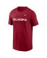 Фото #5 товара Men's Oklahoma Sooners Primetime Evergreen Wordmark T-Shirt