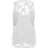 URBAN CLASSICS Flower Lace Loose sleeveless T-shirt