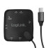 Фото #3 товара LogiLink UA0344 - USB 2.0 Type-C - USB 2.0 - MS Duo,MS PRO,MicroSD (TransFlash),SD - Black - 60 mm - 65 mm